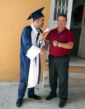 MEZUNYET TREN zel Korfez Akam Lisesi 2014-2015 Mezuniyet Kutlamas