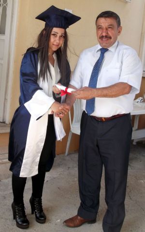 MEZUNYET TREN zel Korfez Akam Lisesi 2014-2015 Mezuniyet Kutlamas